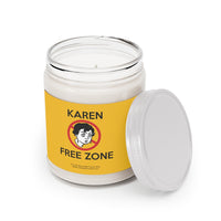 Karen Free Zone Funny Scented Candle Home Decor, House Warming, Birthday, Graduation, Anniversary, Father's Day Gift