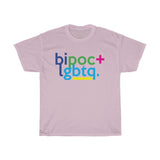 BIPOC + LGBTQ + Black + Indigenous + People Of Color + Anti-Racist T-Shirt + White Ally T-Shirt + Black Lives Matter