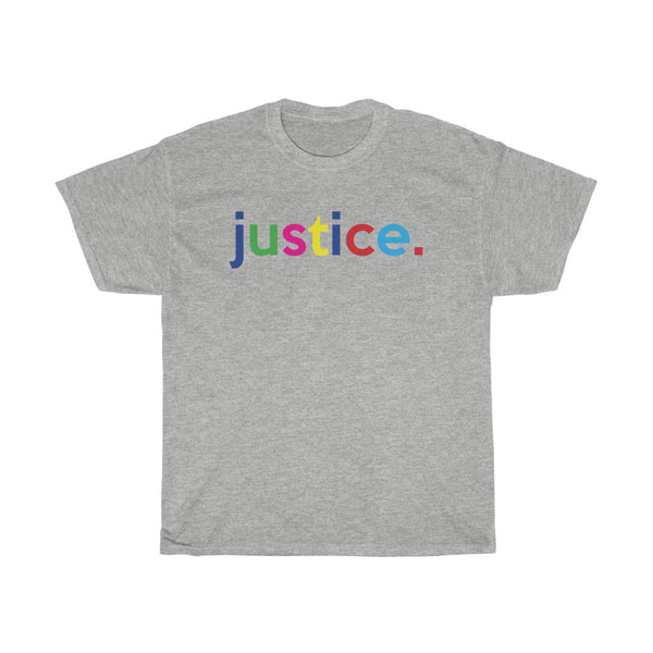 Justice / Anti-Racist T-Shirt / White Ally T-Shirt / Black Lives Matter / Protest t-shirt / Black Owned Shop