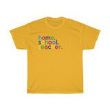 Home School Teacher T-Shirt + Virtual Classroom Ideas + Virtual Teaching Ideas + Back To School Shirts + Home School Ideas