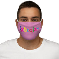 LGBTQIA+ Face Cloth Mask + Washable + Reusable Cover + Graphic Quote + Logo + Made in USA + Everyday Wear Mask + Christmas Gift