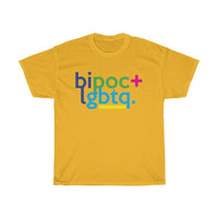 BIPOC + LGBTQ + Black + Indigenous + People Of Color + Anti-Racist T-Shirt + White Ally T-Shirt + Black Lives Matter