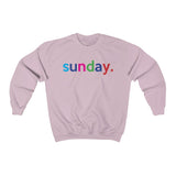 Sunday Weekend College Unisex Crewneck Sweatshirt + Fall Trend + Gift For Her + Gift for Mom + Christmas Gift + Boyfriend Sweatshirt