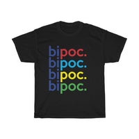 BIPOC Black Indigenous People Of Color / Anti-Racist T-Shirt / White Ally T-Shirt / Black Lives Matter / Unisex Shirt / Black Owned Shop