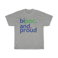 BIPOC And Proud + Black + Indigenous + People Of Color + Anti-Racist T-Shirt + White Ally T-Shirt + Black Lives Matter