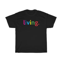 Living My Life Like It's Golden T-Shirt / Cancer Survivor / Breast Cancer Survivor / Pro-Life Multicolor Unisex Tees