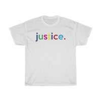 Justice / Anti-Racist T-Shirt / White Ally T-Shirt / Black Lives Matter / Protest t-shirt / Black Owned Shop