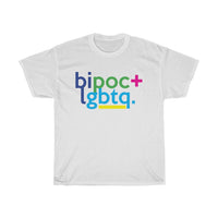 BIPOC + LGBTQ + Black + Indigenous + People Of Color + Anti-Racist T-Shirt + White Ally T-Shirt + Black Lives Matter