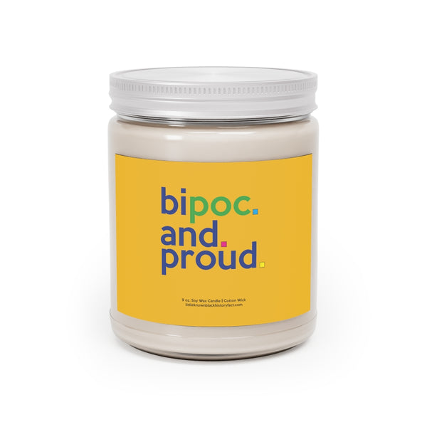 BIPOC & Proud Scented Candle Home Decor, House Warming, Birthday, Graduation, Anniversary, Coworker Candle Gift