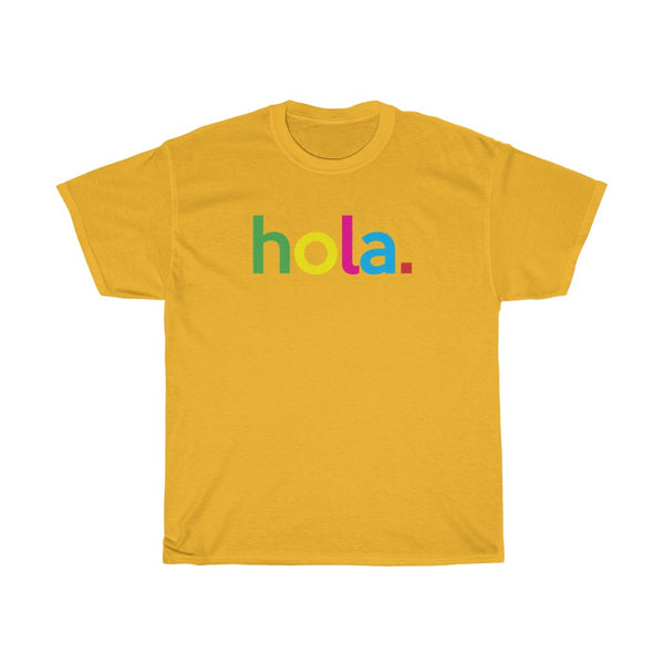 Hola Spanish Greetings + Teacher Back to School Shirt+ Gift For Teacher + Professor Back To School Shirt+ Back To School Shirt For Student