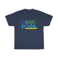 BIPOC Pride + Black + Indigenous + People Of Color + Anti-Racist T-Shirt + White Ally T-Shirt + Black Lives Matter + Unisex Tee