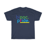 BIPOC Pride + Black + Indigenous + People Of Color + Anti-Racist T-Shirt + White Ally T-Shirt + Black Lives Matter + Unisex Tee