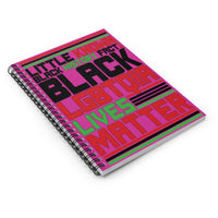 Little Known Black History Fact: Black LGBTQIA Lives Matter Writing Journal Spiral Notebook (5.98 x 7.99) Juneteenth