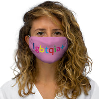 LGBTQIA+ Face Cloth Mask + Washable + Reusable Cover + Graphic Quote + Logo + Made in USA + Everyday Wear Mask + Christmas Gift