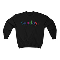 Sunday Weekend College Unisex Crewneck Sweatshirt + Fall Trend + Gift For Her + Gift for Mom + Christmas Gift + Boyfriend Sweatshirt