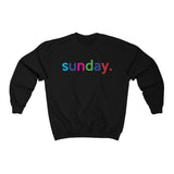 Sunday Weekend College Unisex Crewneck Sweatshirt + Fall Trend + Gift For Her + Gift for Mom + Christmas Gift + Boyfriend Sweatshirt