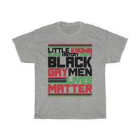 Little Known Black History Fact: Black Gay Men Lives Matter T-Shirt