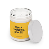 Black Fathers Are Lit Scented Candle Home Decor, House Warming, Birthday, Graduation, Anniversary, Father's Gift, Coworkers Gift