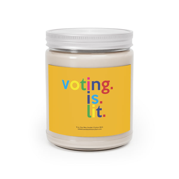 Voting Is Lit Scented Candle General Election 2022, Home Decor, Housewarming, Birthday, Graduation, Anniversary, Father Day, Co-Workers Gift