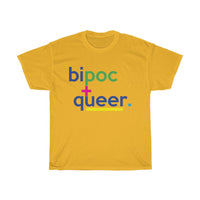 BIPOC And Queer Black Indigenous People Of Color + Anti-Racist T-Shirt + White Ally T-Shirt + Black Lives Matter