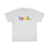 Look Unisex Heavy Cotton Tee / Virtual Teaching / Virtual Teaching Tee / Virtual Student / College Student tees / Back To School Shirts