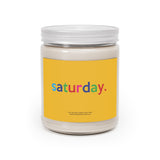 Saturday + Days Of Week + Weekend + Scented Candle Home Decor, House Warming, Birthday, Anniversary, Coworker Candle Gift