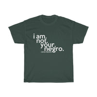 I Am Not Your Negro T-Shirt + James Baldwin Tee + Civil Rights Clothing + Protest Shirt + Hebrew Clothing + Fight The Power Shirt