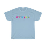 Annoyed Anti-Social T-Shirt / Quarantined Shirt / Social Distancing Shirt / Unisex Heavy Cotton Tee