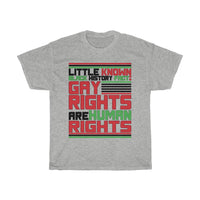 Little Known Black History Fact: Gay Rights Are Human Rights T-Shirt