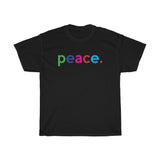 Peace Social Justice Protest shirt / Anti-black racism / White Allies / Anti-violence short / Black Lives Matter / Black Owned Shop