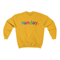 Sunday Weekend College Unisex Crewneck Sweatshirt + Fall Trend + Gift For Her + Gift for Mom + Christmas Gift + Boyfriend Sweatshirt