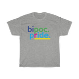 BIPOC Pride + Black + Indigenous + People Of Color + Anti-Racist T-Shirt + White Ally T-Shirt + Black Lives Matter + Unisex Tee