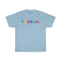 Freedom / Anti-Racist T-Shirt / White Ally T-Shirt / Black Lives Matter / Protest t-shirt / Black Owned Shop