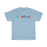 Freedom / Anti-Racist T-Shirt / White Ally T-Shirt / Black Lives Matter / Protest t-shirt / Black Owned Shop