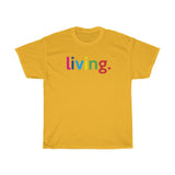 Living My Life Like It's Golden T-Shirt / Cancer Survivor / Breast Cancer Survivor / Pro-Life Multicolor Unisex Tees