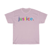 Justice / Anti-Racist T-Shirt / White Ally T-Shirt / Black Lives Matter / Protest t-shirt / Black Owned Shop