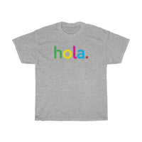 Hola Spanish Greetings + Teacher Back to School Shirt+ Gift For Teacher + Professor Back To School Shirt+ Back To School Shirt For Student