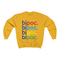 BIPOC Black Indigenous People Of Color + Anti-Racist T-Shirt + White Ally T-Shirt + Black Lives Matter + Black Owned Shop + Sweatshirt