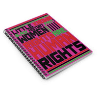 Little Known Black History Fact: Women Rights Are Human Rights Journal Spiral Notebook (5.98 x 7.99)