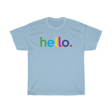 Hello Greeting + Teacher Back to School Shirt + Gift For Teacher + Back To School Shirt For Professor + Back To School Shirt For Student