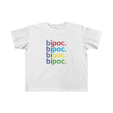 BIPOC Multicolor + Black + Indigenous + People Of Color + Kid's Fine Jersey Tee