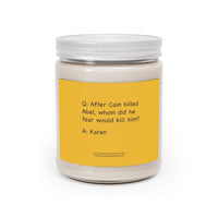 After Cain Killed Abel Whom Did He Fear Would Kill Him? Christian Scented Candle Home Decor, House Warming, Birthday, Anniversary, Coworker Gift