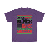 Little Known Black History Fact: Black Owned Businesses Matter T-Shirt