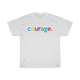 Courage Cancer Survivor / Breast Cancer / Colon Cancer Hope & Strength T-Shirt Gift for Men And Women Unisex