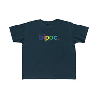 BIPOC + Black & Indigenous People Of Color + Black History + Kid's Fine Jersey Tee