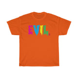 Evil Costume Shirt + Halloween Graphic Tees + Trending Now + Fall Tops for Ladies Women + Halloween Teacher Shirt