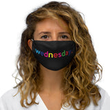 Wednesday Work Week Washable + Reusable Face Mask Cloth Cover + Graphic Quote + Logo + Made in USA + Everyday Wear Mask + Christmas Gift