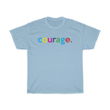 Courage Cancer Survivor / Breast Cancer / Colon Cancer Hope & Strength T-Shirt Gift for Men And Women Unisex