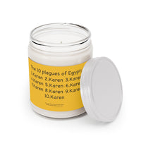 The Ten Plagues Of Egypt Funny Karen Candle Home Decor, House Warming, Birthday, Anniversary, Coworkers Gift, Christian Candles Gift