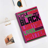 Little Known Black History Fact: Black LGBTQIA Lives Matter Writing Journal Spiral Notebook (5.98 x 7.99) Juneteenth